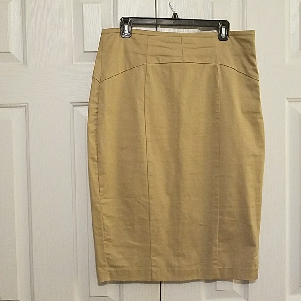 New York &  company tan skirt